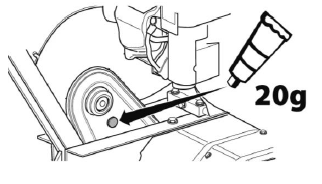 graissage transmission motobineuse